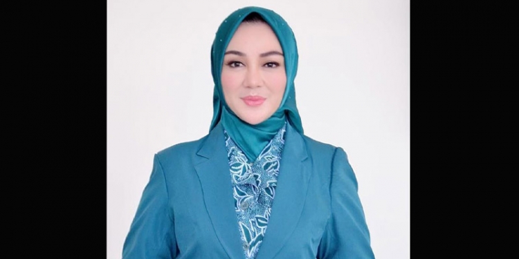 Wakil Ketua Tim Penggerak Pemberdayaan Kesejahteraan Keluarga (TP-PKK) Kabupaten Gorontalo Sitti Fatrah Sunge.