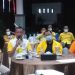 Konferensi Pers yang dilaksanakan oleh Partai Golkar Provinsi Gorontalo terkait isu strategis menyambut Bulan Suci Ramadhan dan Pemilu Serentak Tahun 2024 (Indra/Gopos)