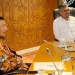 Wakil Ketua 2 DPRD Gorut, Hamzah Sidik bertemu dengan Wakil Ketua MPR RI, Fadel Muhammad terkait polemik tapal batas yang ada di wilayah Kecamatan Tolinggula. (foto.istimewa)