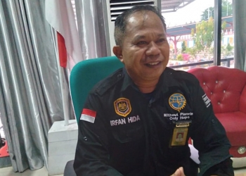 Koordinator Satuan Terminal Tipe A Dungingi Gorontalo, Irfan Yunus Hida,