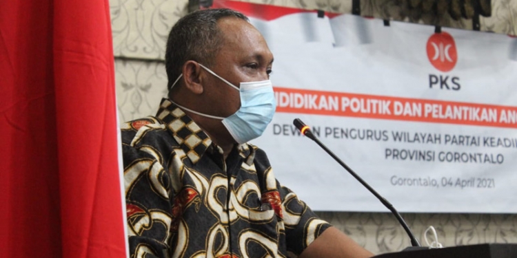 Kepala Kesbangpol Kabupaten Gorontalo, Husni Deka. (putra/gopos)