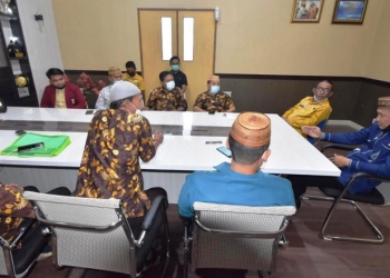Silaturahmi Pimpinan Daerah Muhammadiyah Kabupaten Pohuwato bersama Bupati Pohuwato, Kamis (15/4/2021).