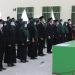 Bupati Gorontalo Nelson Pomalingo saat melakukan pelantikan 163 Pegawai Negeri Sipil (PNS) dengan jabatan fungsional. (Putra Gopos)