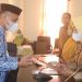 Pembukaan program pembelajaran Alqur'an bagi Aparatur Sipil Negara di rangkaikan dengan penyerahan sk kenaikan pangkat periode april 2021 bagi PNS di lingkungan pemerintah Daerah Kabupaten Pohuwato, Senin (19/4/21).