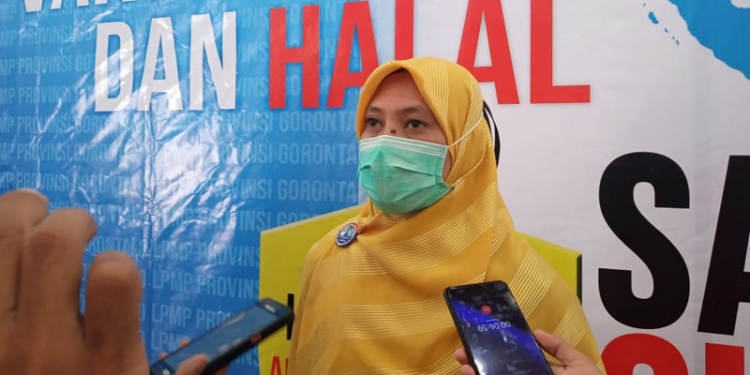 Kepala Bidang Pencegahan dan Pengendalian Penyakit Menular (P2P) Dinas Kesehatan Bone Bolango, Dr. Rahayu Tulen