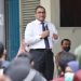 UNG - Rektor UNG Eduart Wolok memberikan sambutan saat melepas 161 mahasiswa KKN, Senin (5/4/2021) (istimewa)