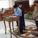 PENANDATANGANAN KERJA SAMA - Wali Kota Blitar, Santoso menandatangani kerja sama dalam pengawalan pembanguanan daerah, Selasa (6/4/2021) (ma'ruf/gopos)