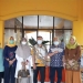 Anggota Komisi IV DPRD Provinsi Gorontalo bersama jajaran guru SMK 1 Kabila, Kamis (15/4/2021) (istimewa)