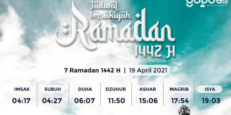 Jadwal Buka Puasa 7