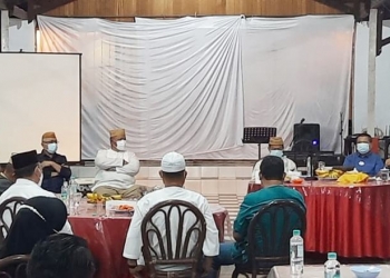 RAPAT KOORDINASI - Rapat koordinasi antara DPRD Provinsi Gorontalo bersama Pemprov Gorontalo, Ahad (18/4/2021) (istimewa)
