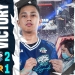 MPL ID SEASON 7 - Evos Legends berhasil menumbangkan RRQ Hoshi dengan skor 2-1, Ahad (18/4/2021) (foto: dok Evos Legends)