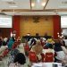 LITERASI - Dinas Perpustakaan dan Kearsipan Kota Blitar menggelar Kafe (kangen fokus ngobrol) literasi di Balai Kusumowicitro, Rabu (21/4/2021). (mt/gopos)