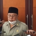 Wali Kota Blitar, Santoso saat dikonfirmasi oleh Wartawan di luar Ruang Sasana Adi Praja, Rabu (21/4/2021). (foto: ma'ruf/gopos)