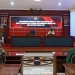 Wali Kota Blitar, Santoso memberikan sambutan saat Penyerahan Secara Simbolis Paket Kesejahteraan Bagi Tenaga Pendidik dan Tenaga Kependidikan Bukan PNS Kota Blitar Tahun 2021, Rabu (21/4/2021). (maa'rif/gopos)