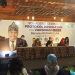 Anggota DPR RI Komisi IX, Nurhadi menyosialisasikan Germas Protokol Kesehatan dan Vaksinasi Covid-19, di Kampung Coklat, Kecamatan Kademangan, Kabupaten Blitar, Kamis (29/4/2021). (foto: ma'ruf/gopos)