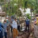 Peninjauan proyek Pamsimas di Desa Molanihu, Kecamatan Bongomeme oleh Anggota Komisi III Deprov Gorontalo, Jumat (9/4/2021) (istimewa)