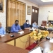 AIR BERSIH - Wali Kota Gorontalo, Marten Taha saat bersama PDAM Muara Tirta Kota Gorontalo di Kantor Walikota Gorontalo, Senin (24/5/2021). Foto (Diskominfo Kota Gorontalo)