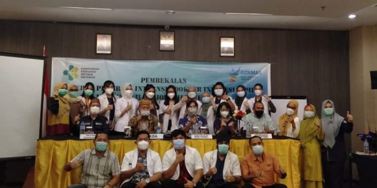 Peserta Program Internsip Dokter Indonesia (PIDI) Anggkan II, Periode Mei 2021. Foto (Sari/gopos)