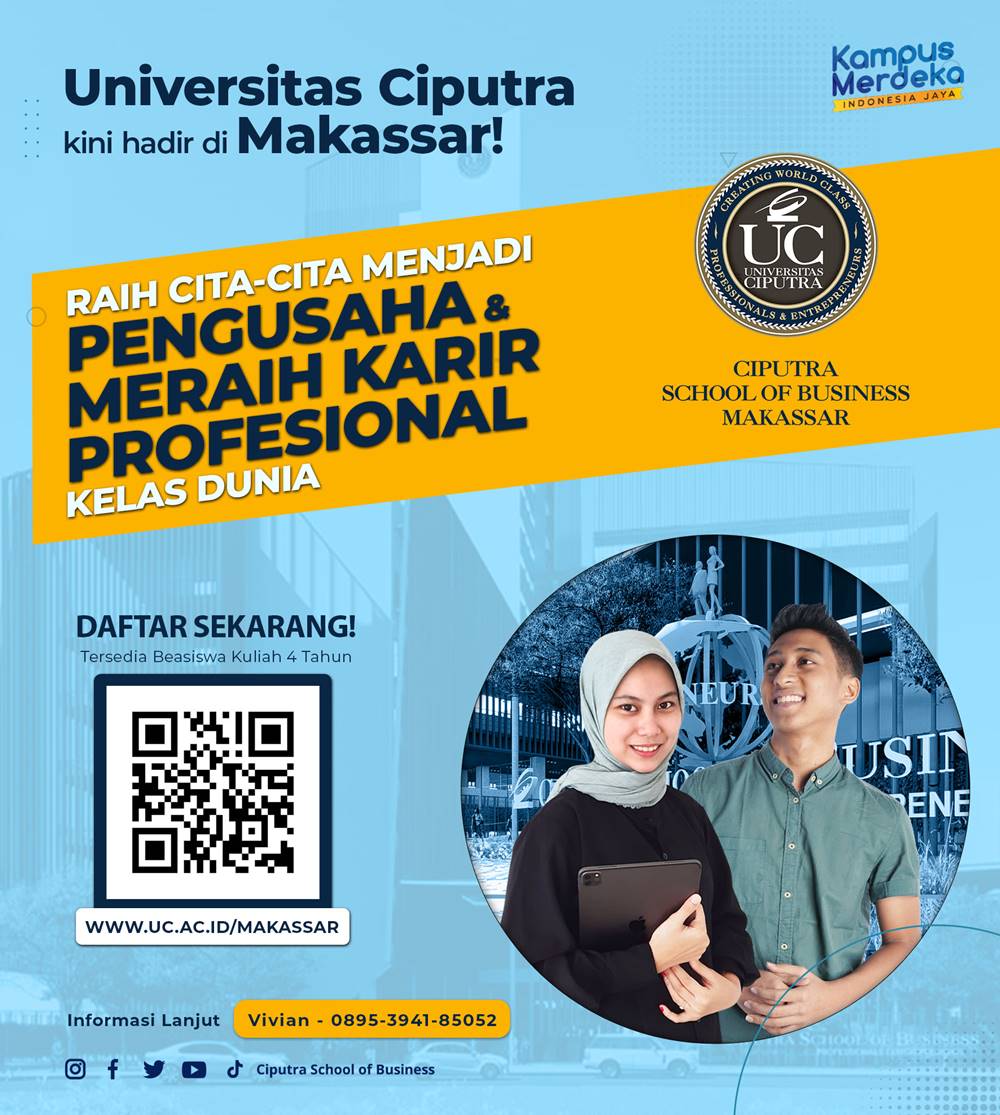 Universitas Ciputra Kini Hadir Di Kota Makassar - Gopos.id