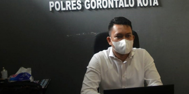Kasat Reskrim Polres Gorontalo Kota, AKP La Ode Arwansyah. (Putra/gopos)