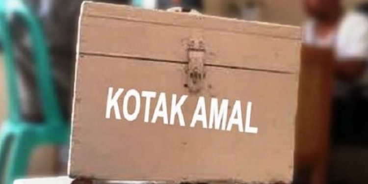 Ilustrasi kotak amal. (istimewa)