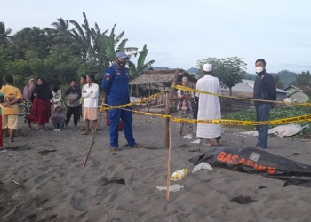 Mayat tanpa identitas di Tolinggula Pantai, Gorontalo Utara