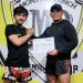 Coach Mohammad Eko Baladraf (kiri) bersama Master Trainer Muaythai Indonesia sekaligus Coach, Roni Jaa (kanan). (Putra/Gopos).