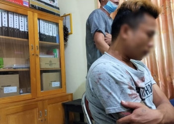 Pembununan di eks terminal andalas Kota Gorontalo