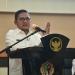 Wali Kota Gorontalo, Marten Taha, saat mebuka pelaksanaan Latsar CPNS Kota Gorontalo 2021, Kamis (19/5/2021).
