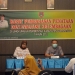 Sekretaris Daerah Hadijah U Tayeb saat menghadiri kegiatan pembahasan penataan dan evaluasi kelembagaan oleh tim penataan dan evaluasi kelembagaan pemerintah daerah Tahun 2021, di Hotel Magna, Jum'at (7/5/2021). (Putra Gopos)