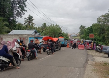 Perbatasan boalemo-pohuwato tutup