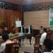 Rapat Panitia & Steering Committe Silatnas III Warga Gorontalo dipimpin oleh Ketua Dewan Penasehat The Presnas Centre, Nelson Pomalingo di dampingi ketua Panitia sekaligus Ketua PRESNAS Azan Piola. (Humas Kominfo Kabupaten Gorontalo).