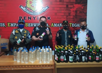 Razia Miras di Kota Gorontalo oleh Satpol PP Kota Gorontalo