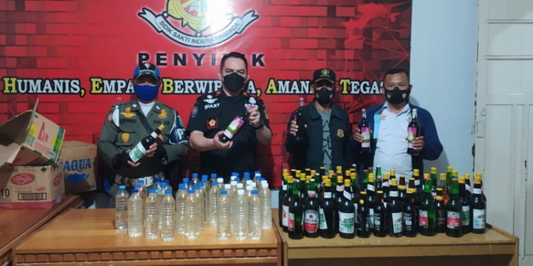 Razia Miras di Kota Gorontalo oleh Satpol PP Kota Gorontalo