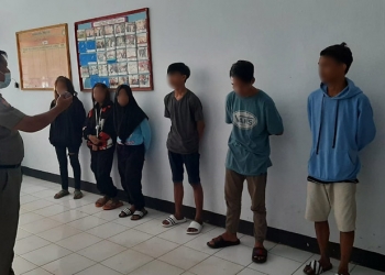 Delapan remaja mabuk lem dan miras