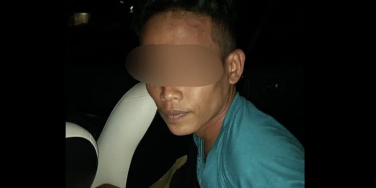 HO terduga pelaku pencurian di Kota Bitung saat dibekuk tim resmob Polda Gorontalo, Polsek Kota Tengah, serta Tim Tarsius Polres Bitung.