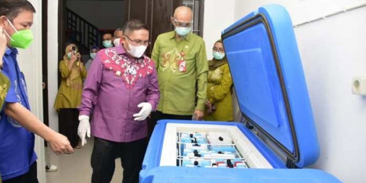 Capaian Vaksinasi Covid-19 di Kota Gorontalo tertinggi