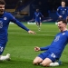 Pemain Chelsea melakukan selebrasi setelah Mason Mount mencetak gol pada menit ke85 sekaligus membawa Chelsea melaju ke Final Liga Champions setelah menang 2-0 atas lawannya Real Madrid (foto: ig Chelsea)