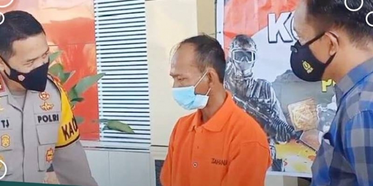 Pelaku pencurian diikuti pemerkosaan diamankan kepolisian (istimewa)