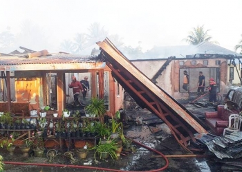 kebakaran Jalan Rusli Datau