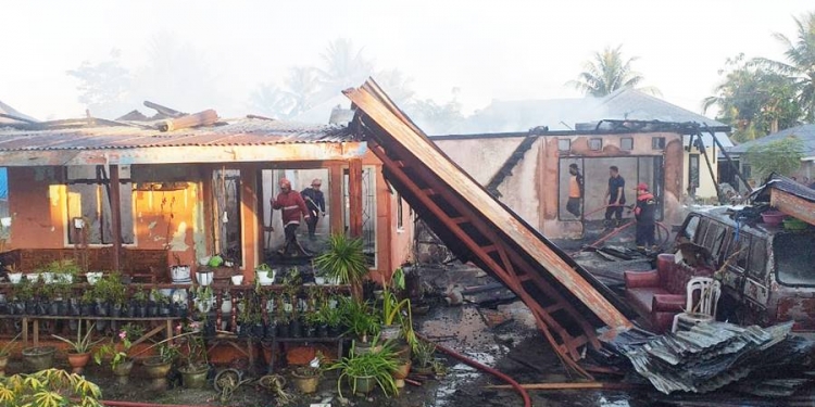 kebakaran Jalan Rusli Datau