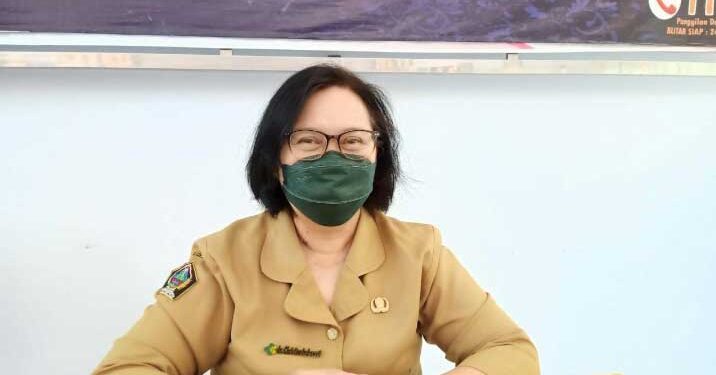 Kabid Pelayanan Kesehatan Dinas Kesehatan Kabupaten Blitar, Christine Indrawati. (Foto: Ma'ruf/gopos)