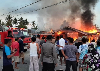 Kebakaran Rumah di Tanggikiki: Sumber Api Diduga dari Colokan Mesin Cuci