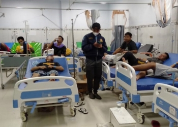 Korban keracunan di lapas Gorontalo