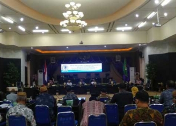 Rapat Gabungan Komisi A, Dewan Perwakilan Rakyat Daerah (DPRD) Kota Gorontalo. (Foto: Sari/gopos)