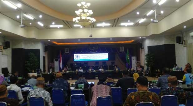 Rapat Gabungan Komisi A, Dewan Perwakilan Rakyat Daerah (DPRD) Kota Gorontalo. (Foto: Sari/gopos)
