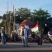 Suasana pengalangan dana di simpang lima kota gorontalo. foto istimewa