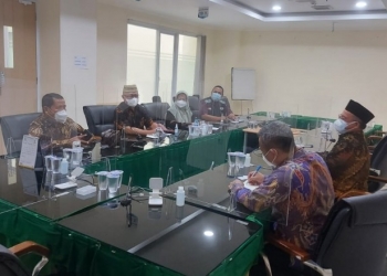 PENGELOLAAN ZAKAT - DPRD Provinsi Gorontalo saat melakukan kunjungan kerja ke BAZNAS Pusat. Foto istimewa.
