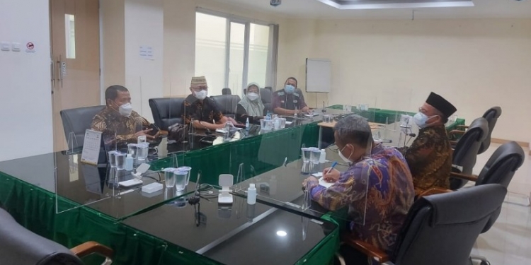 PENGELOLAAN ZAKAT - DPRD Provinsi Gorontalo saat melakukan kunjungan kerja ke BAZNAS Pusat. Foto istimewa.