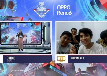 PMNC - Tim asal Provinsi Gorontalo saat diwawancarai oleh tim analisis PUBG Mobile setelah WWCD di match pertama. Foto Screnshoot Youtube PUBG Mobile Esports